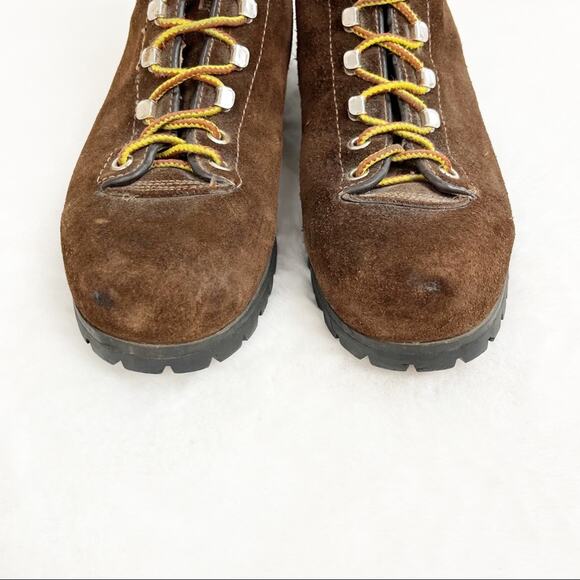The Alps by Fabiano Womens Hiking Boots Lace Up Suede Mountaineering Size 7.5 - Picture 5 of 11